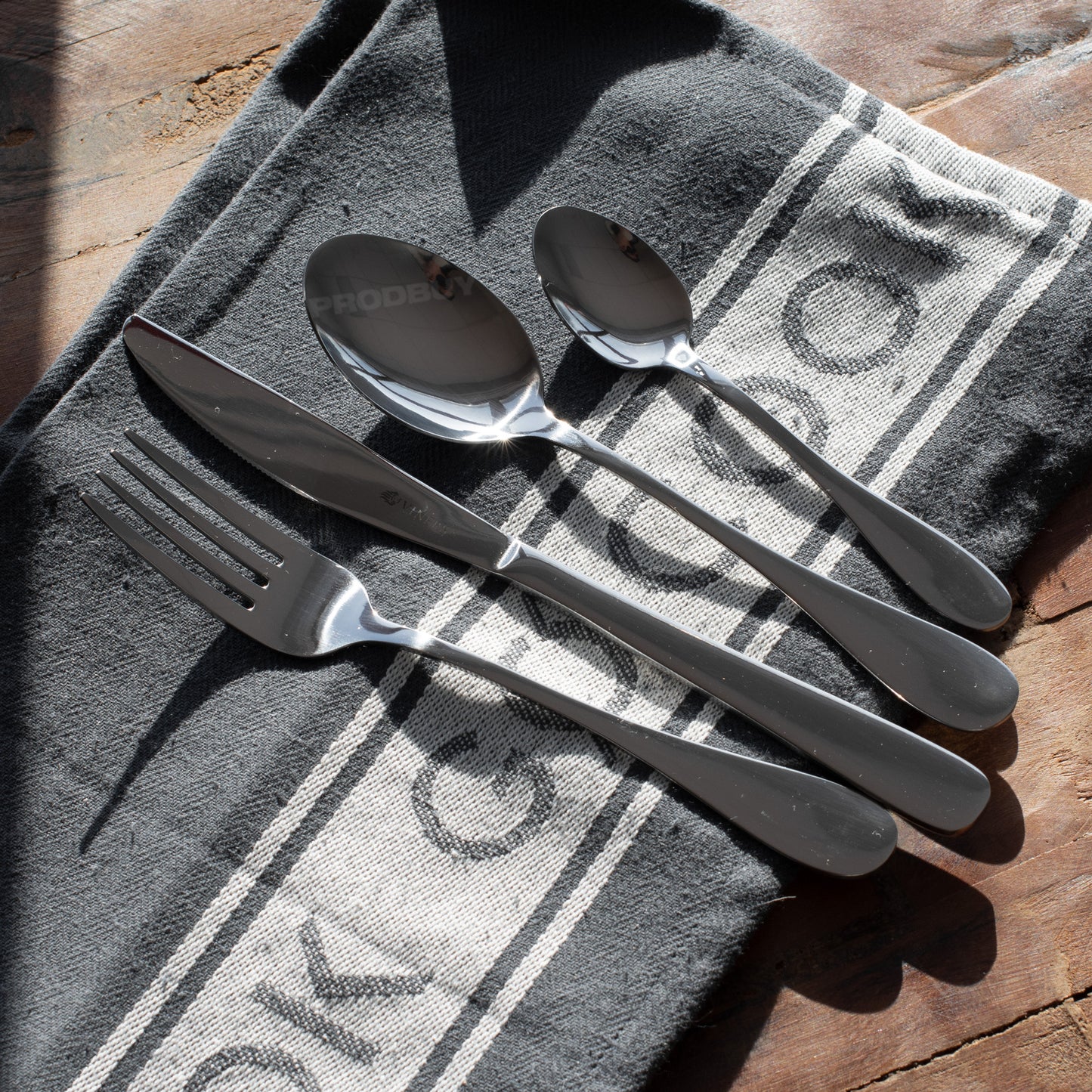 Viners 16 Piece Polished Stainless Steel Cutlery Set