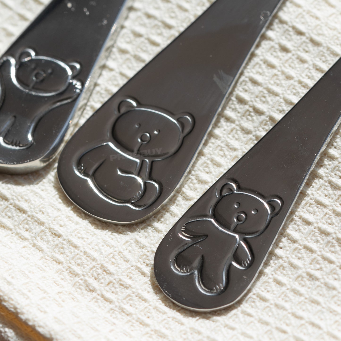 Viners 4 Piece Children's Bertie Bear Cutlery Set
