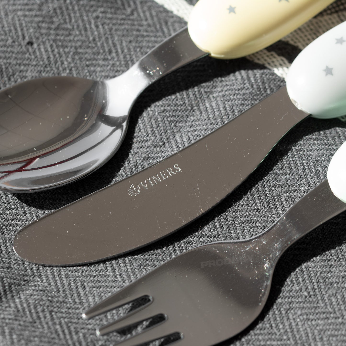 Viners 3 Piece Toddler's Animal Cutlery Set