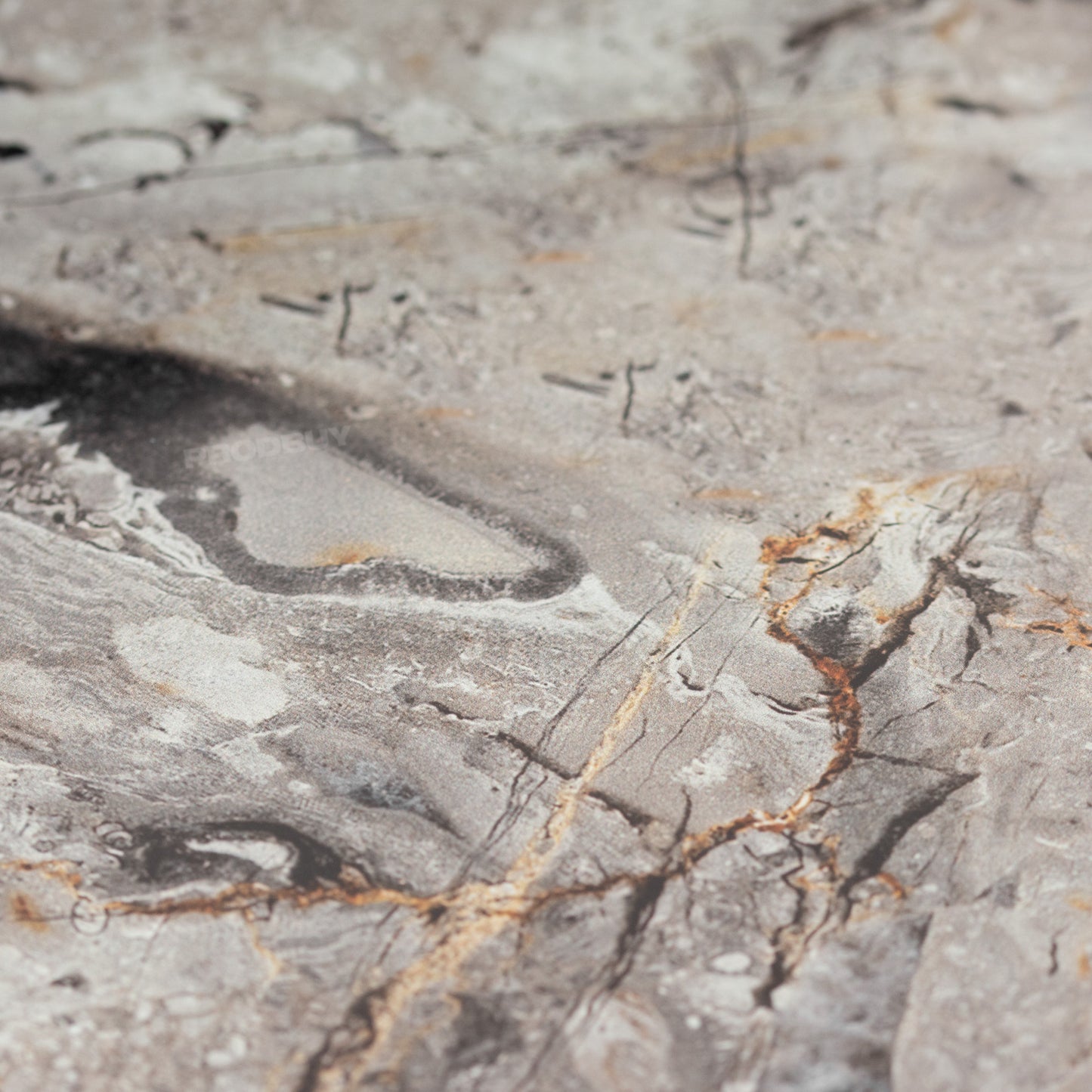 Smoky Marble Look 40cm Glass Worktop Saver