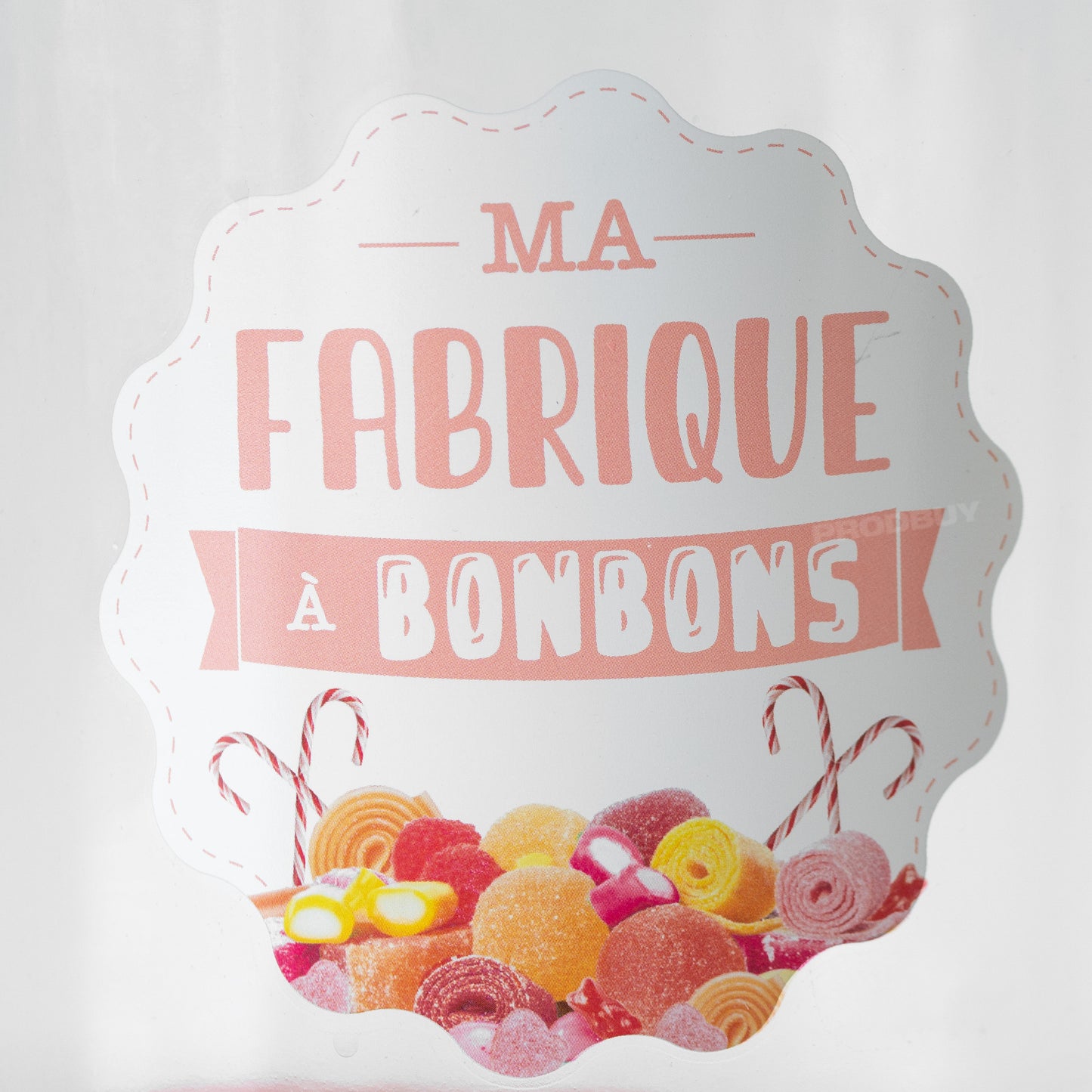 Glass 'Bonbons' Storage Jar with Airtight Lid