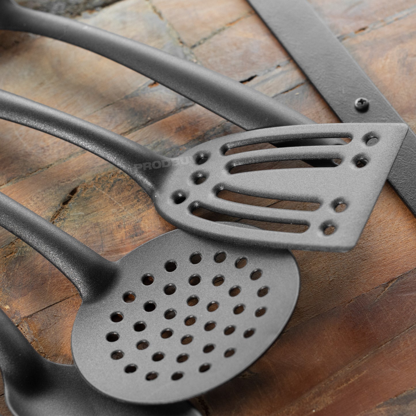 Black 5 Piece Kitchen Utensils Set