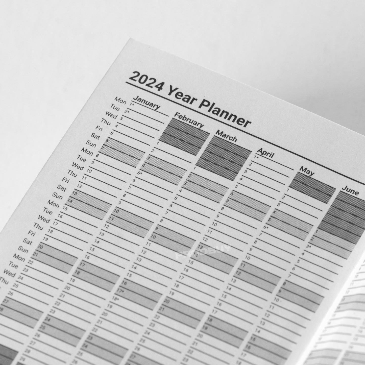 2024 Daily Mini A7 Page A Day Diary