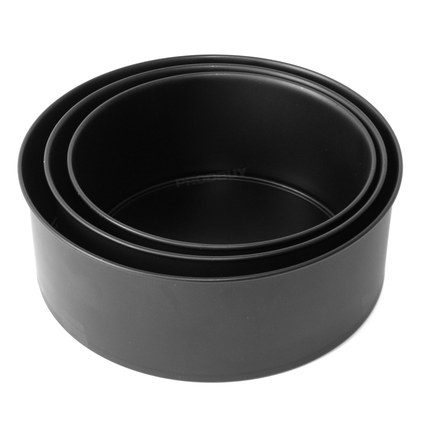 Set of 3 Loose Base Assorted 7" 8" 9" Cake Baking Tins