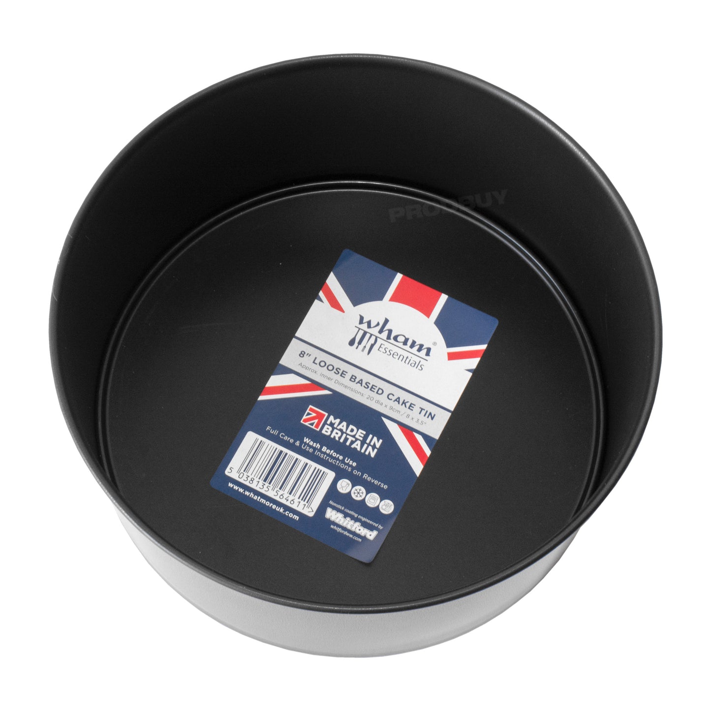 Set of 3 Loose Base Assorted 7" 8" 9" Cake Baking Tins