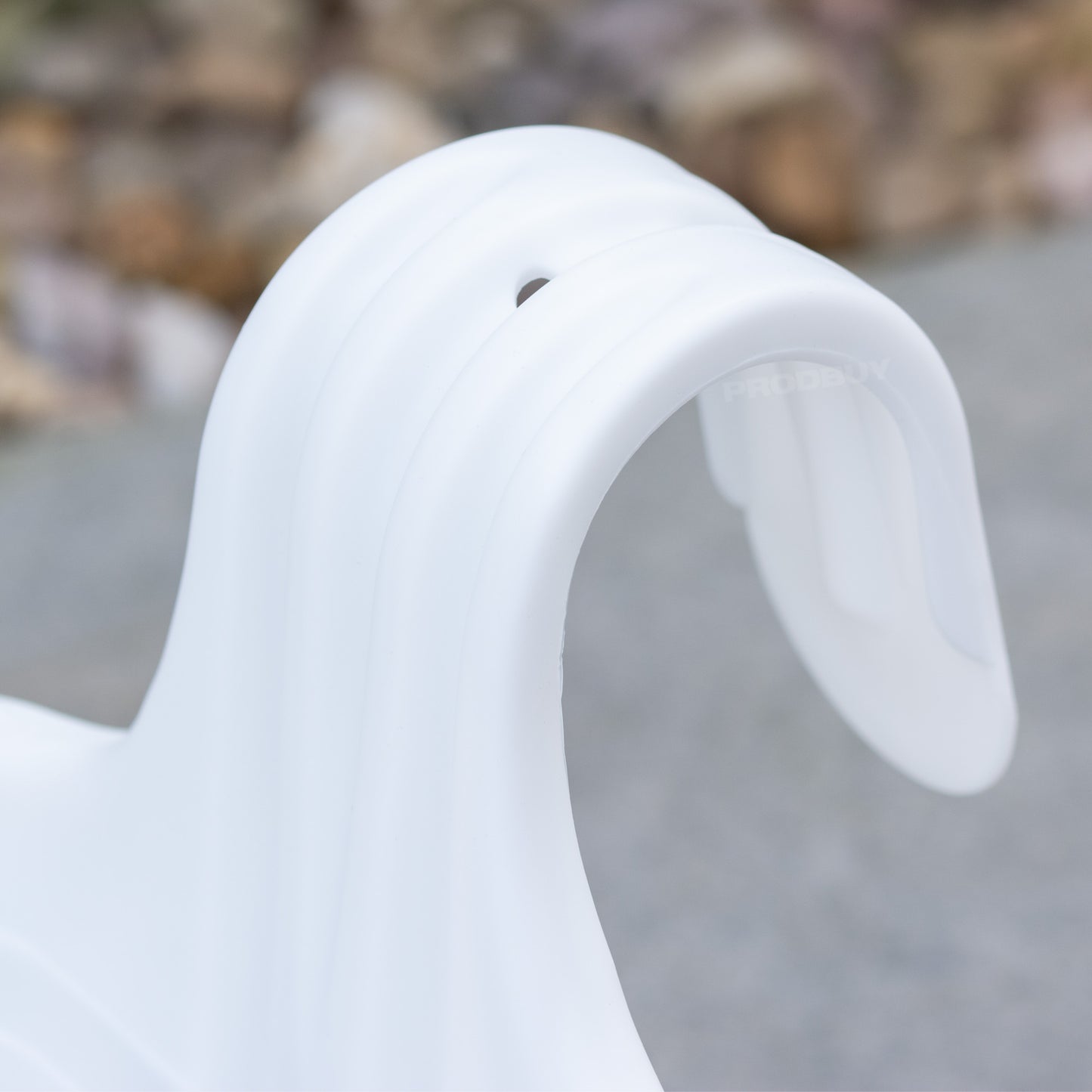 Set of 6 White Fence Hanging Garden Plant Pots