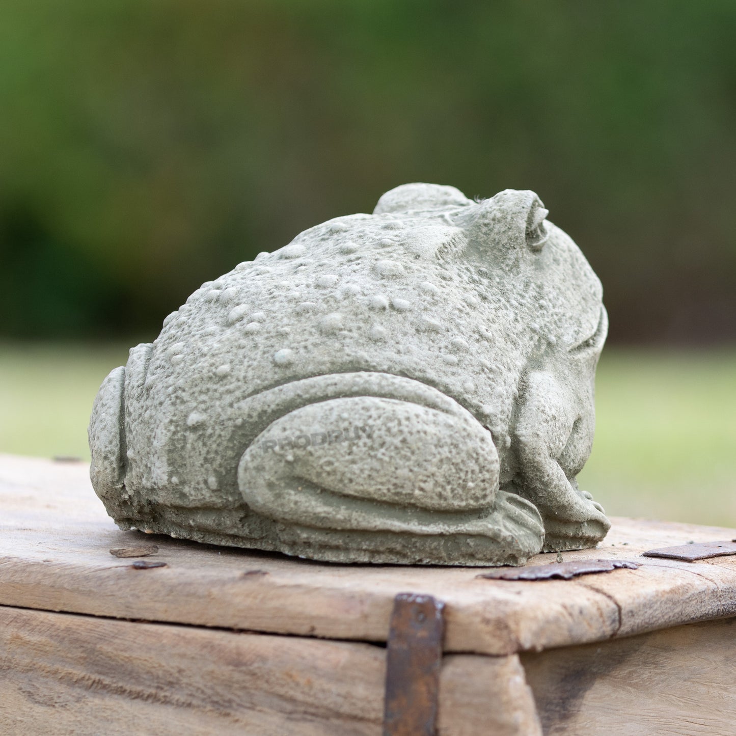 Heavy Stone 12cm Baby Bullfrog Ornament