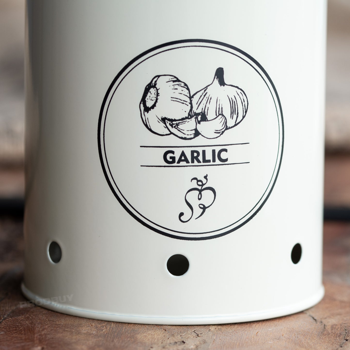 Metal Cream Garlic Store Keeper