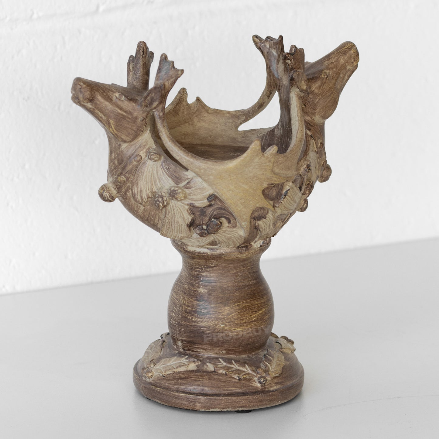 Stag Head Candle Holder