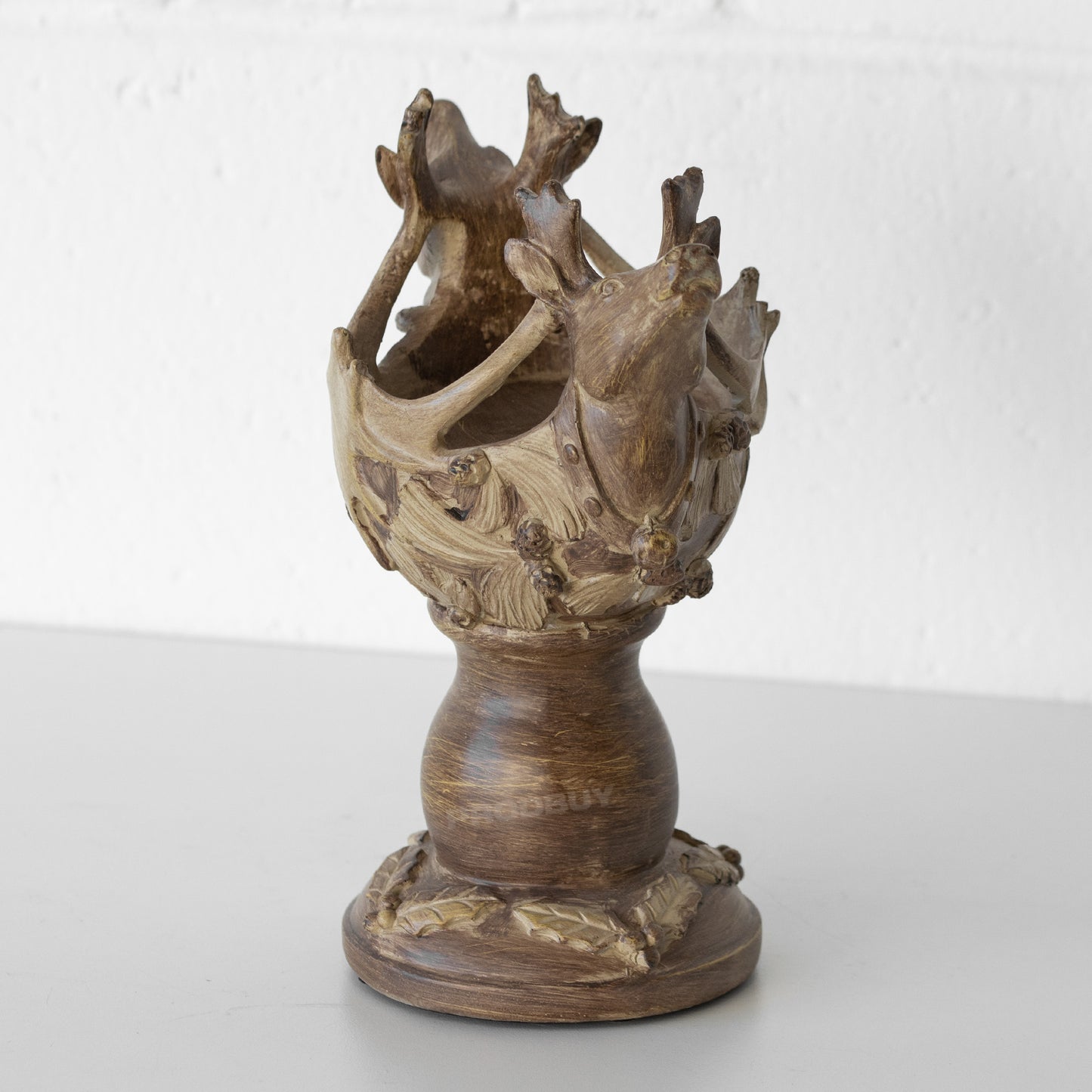 Stag Head Candle Holder