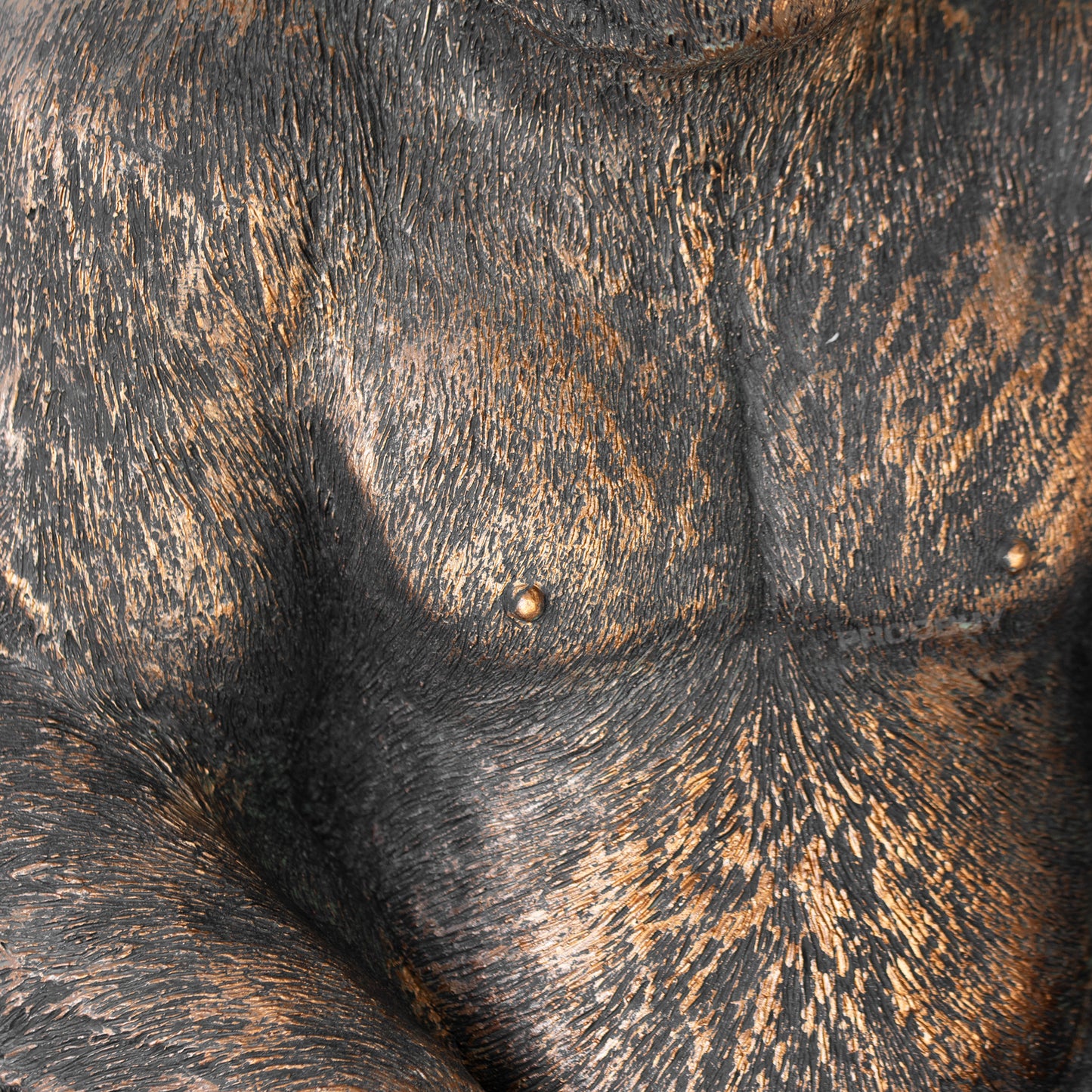 Large Resin Gorilla with Baseball Cap Ornament