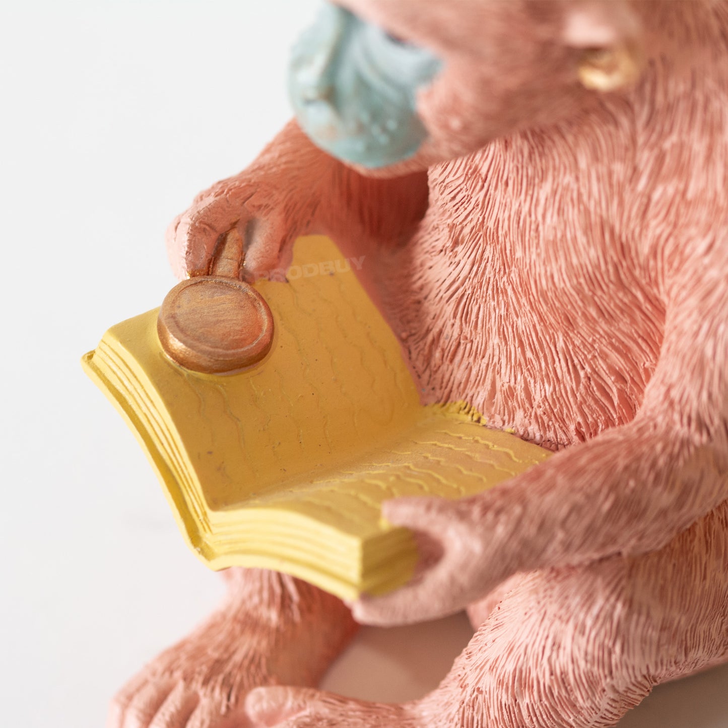 Researching Monkeys Bookends Pair of Shelving Book Ends