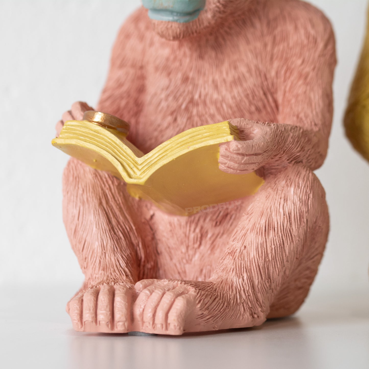 Researching Monkeys Bookends Pair of Shelving Book Ends