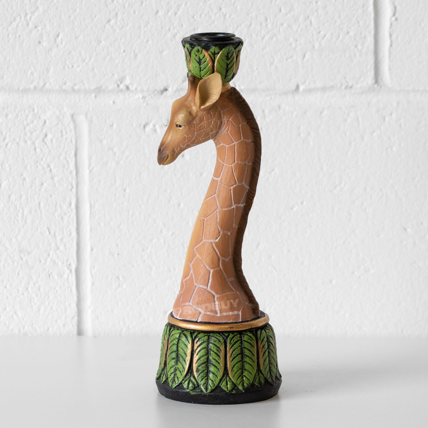 Giraffe Candle Stick Holder 24cm Tall