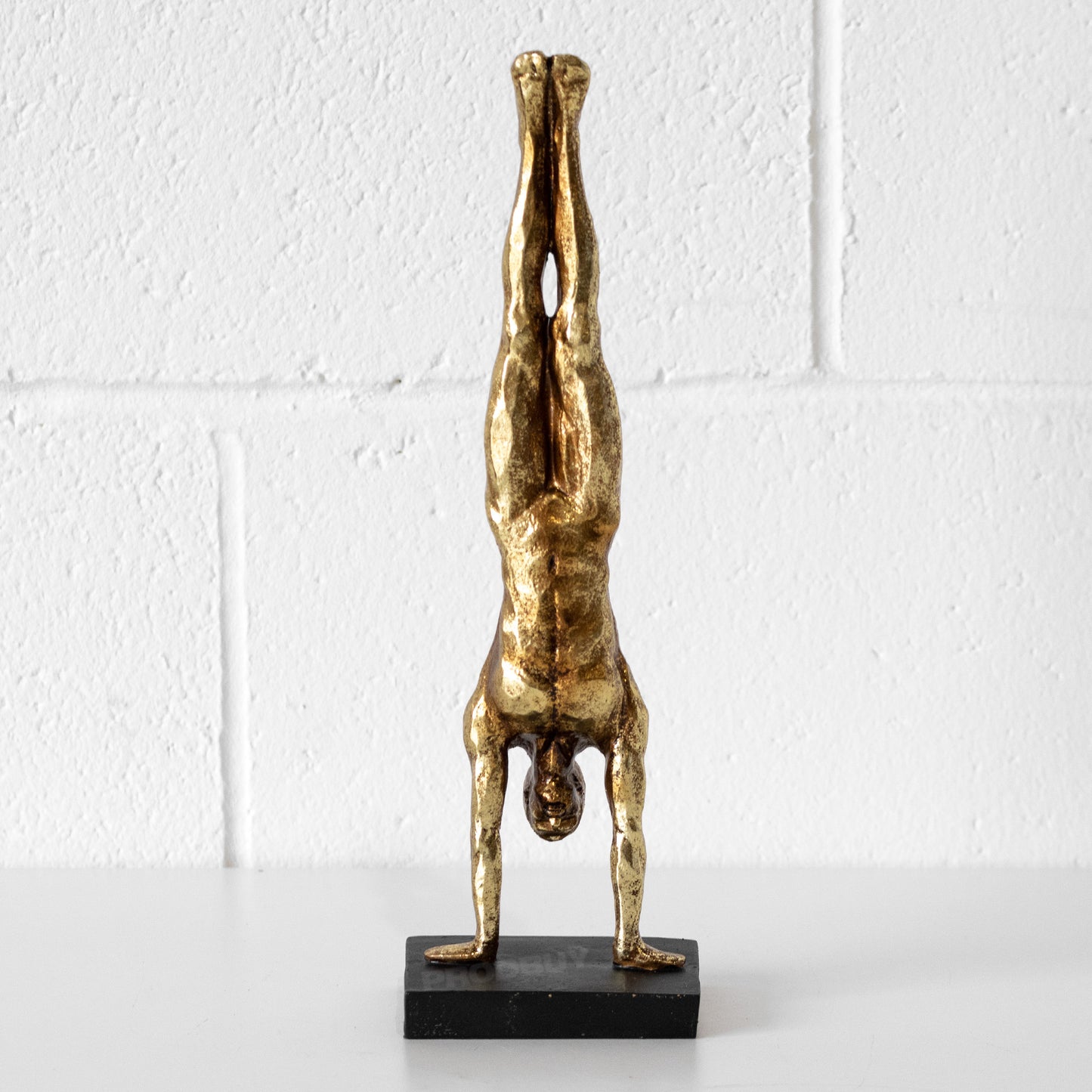 Gold Acrobat Gymnast Handstand Ornament