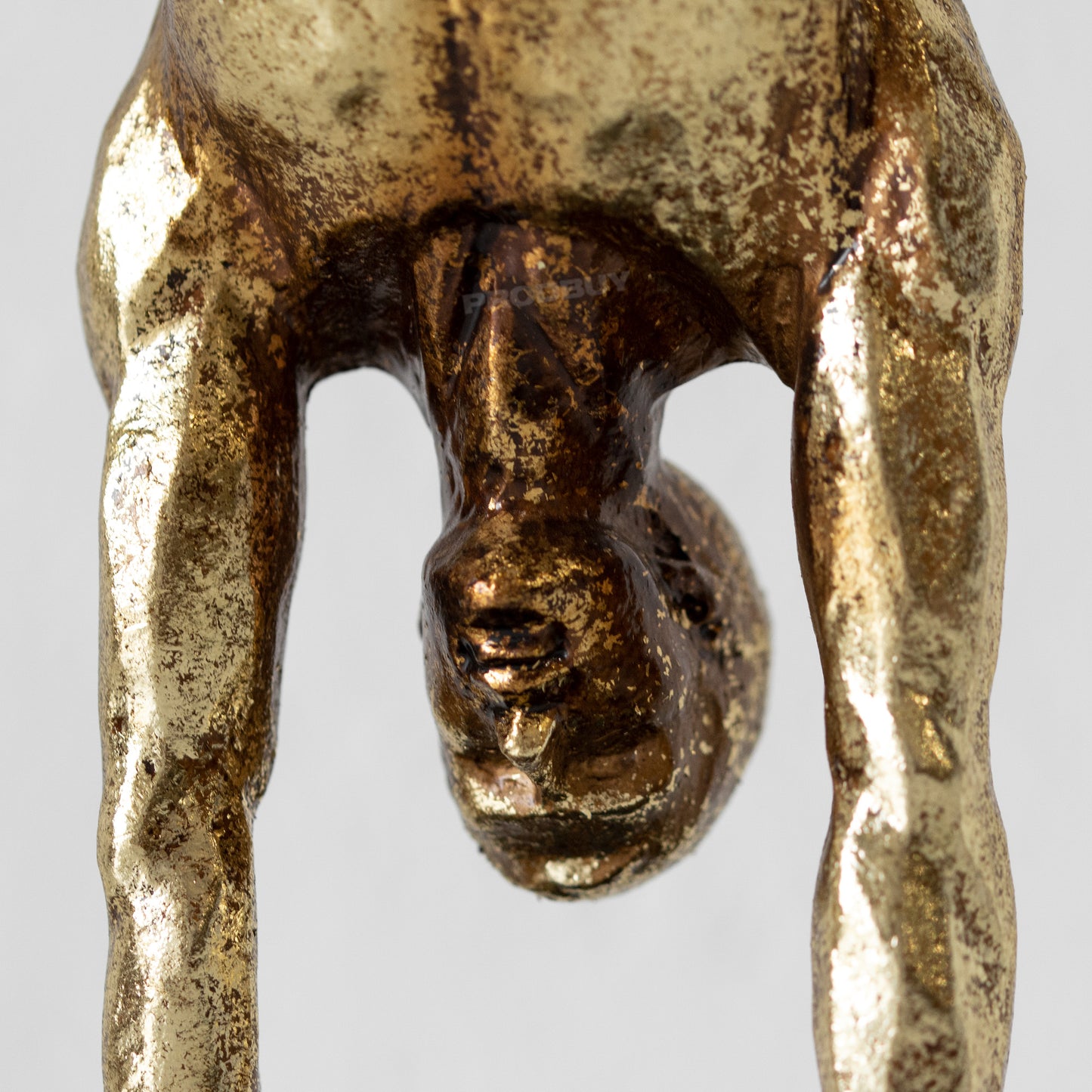 Gold Acrobat Gymnast Handstand Ornament