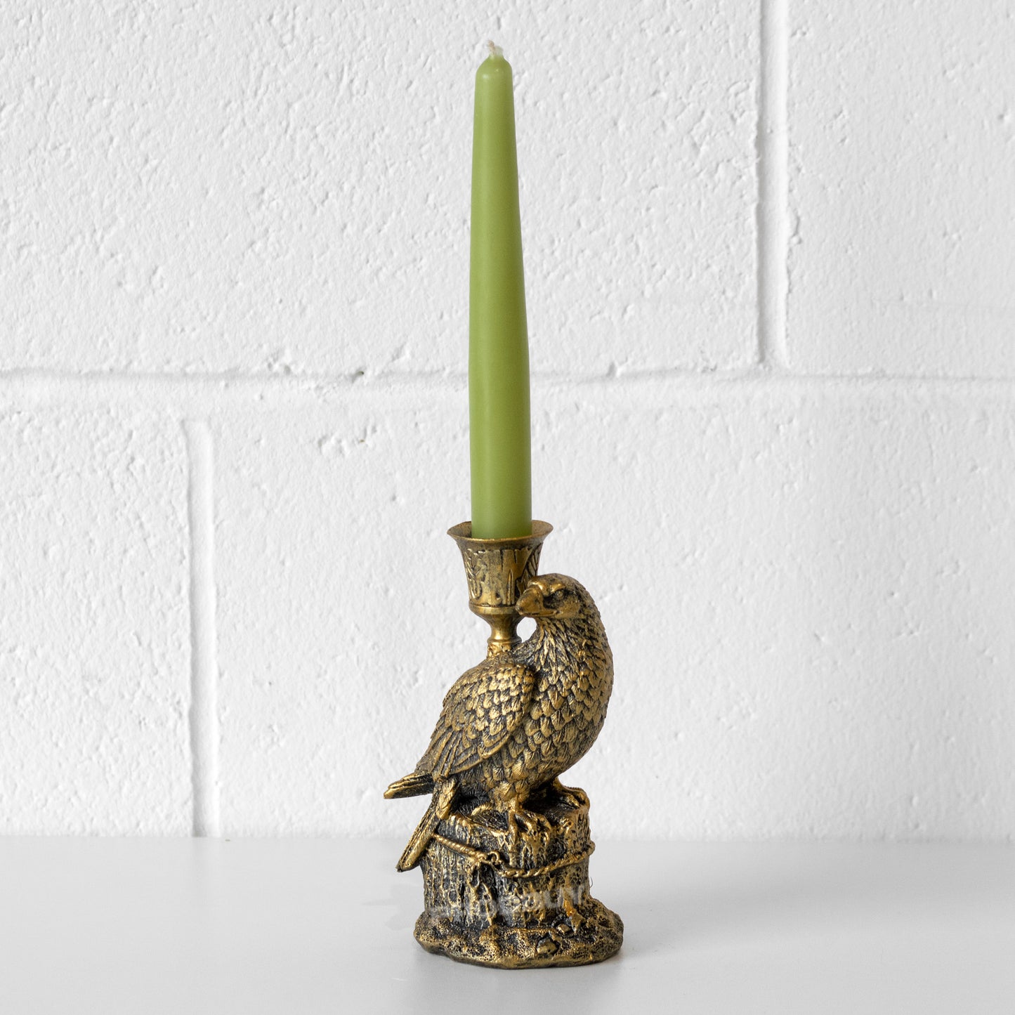 Small Eagle Resin Candlestick