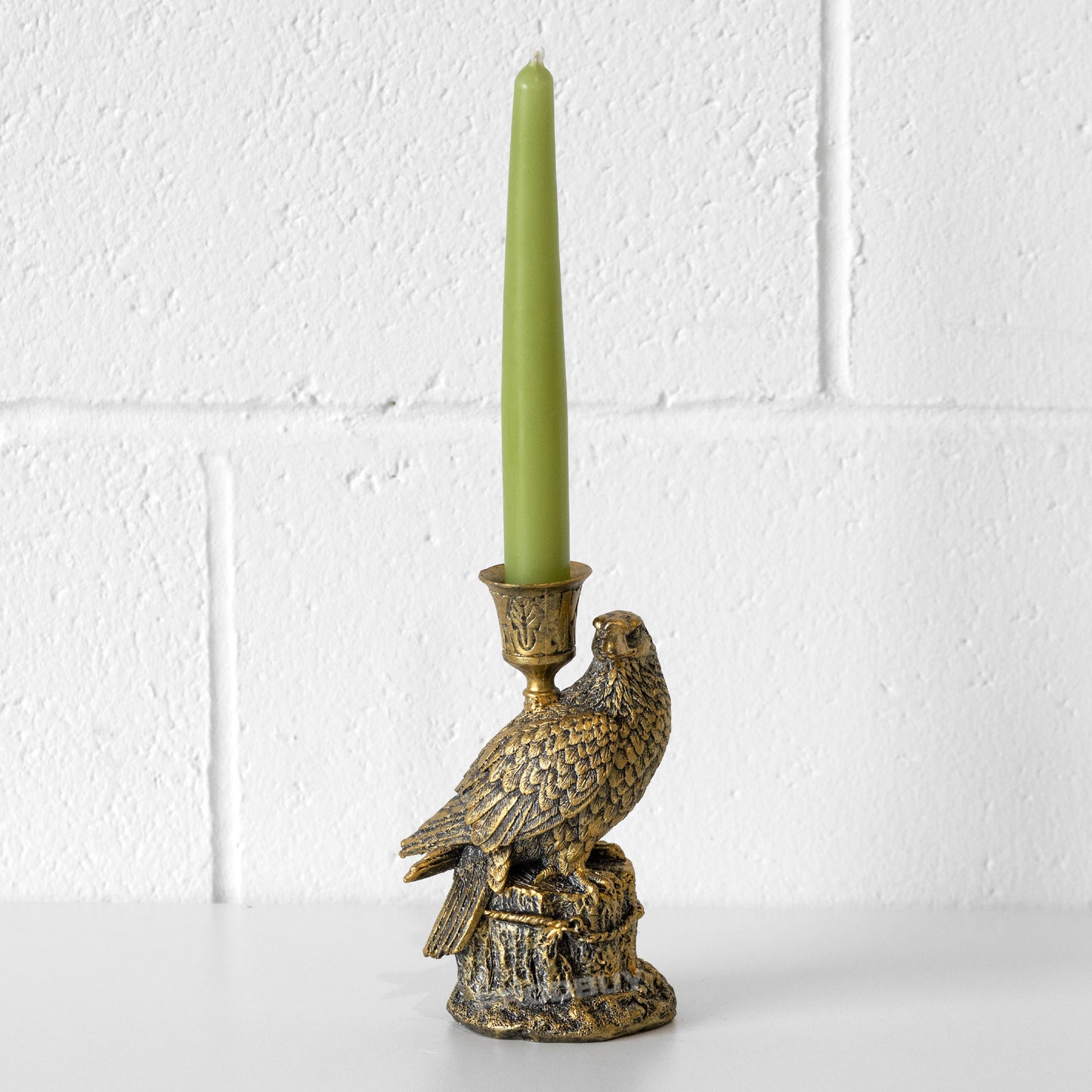 Small Eagle Resin Candlestick