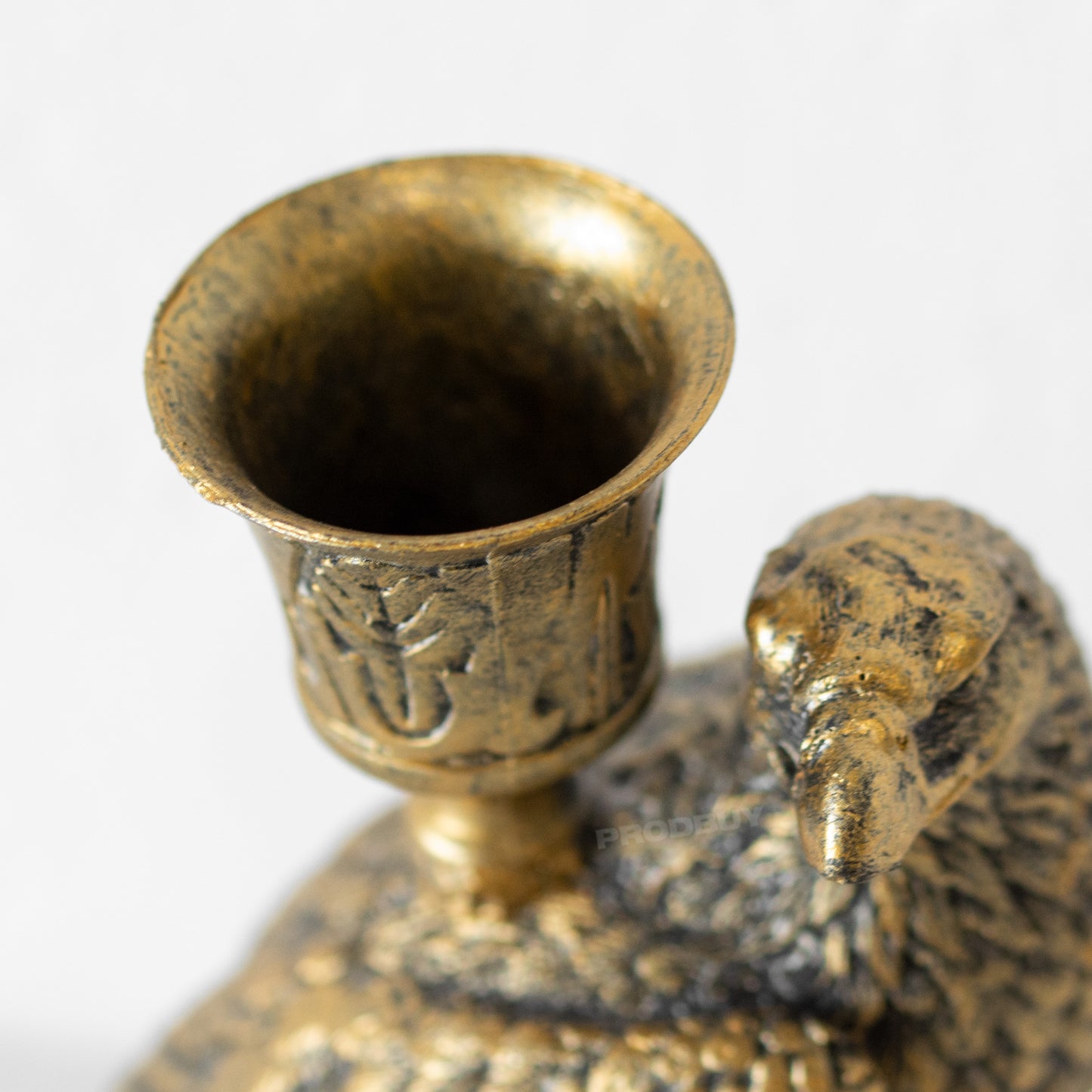 Small Eagle Resin Candlestick