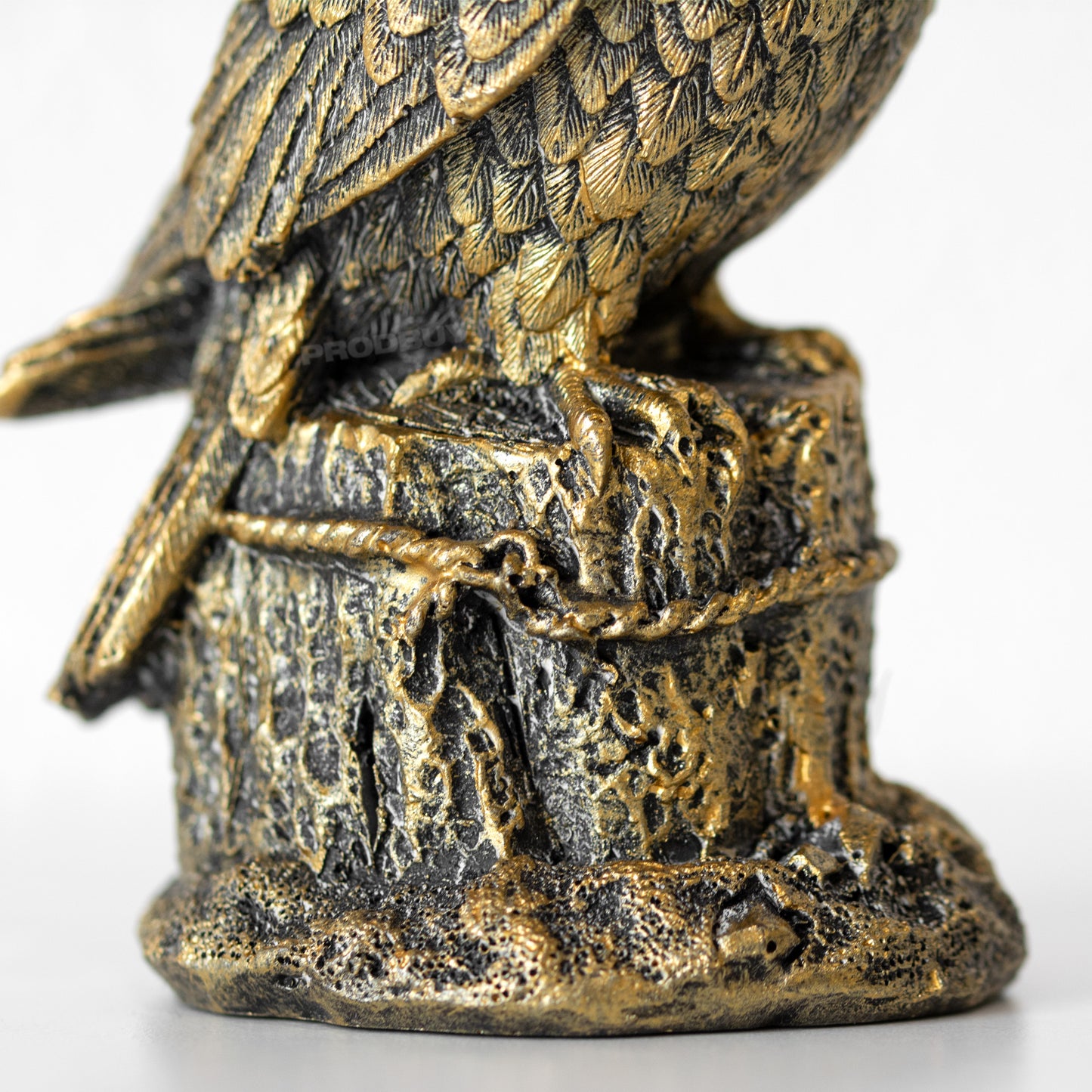 Small Eagle Resin Candlestick