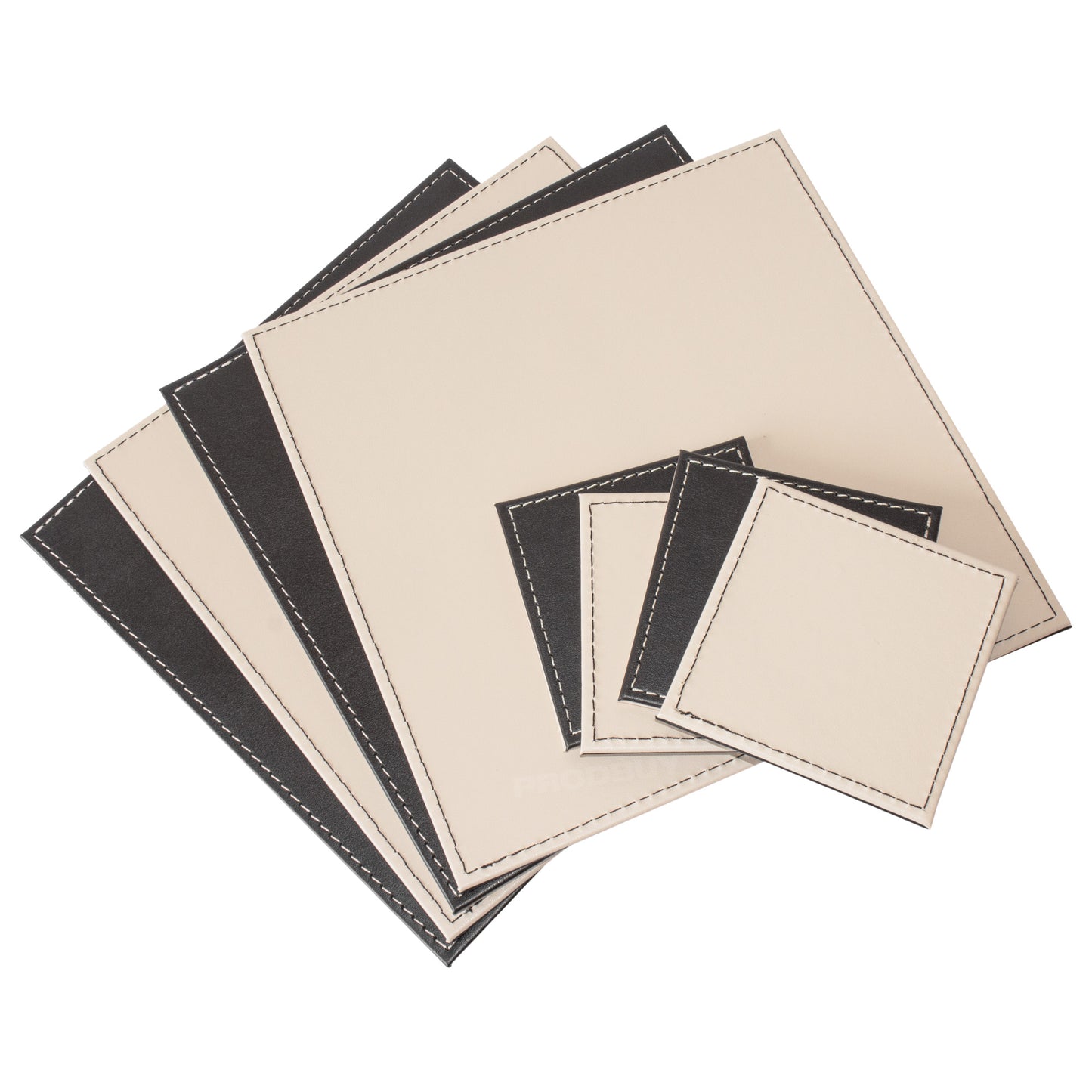 Set of Square Reversible 4 Placemats & 4 Coasters