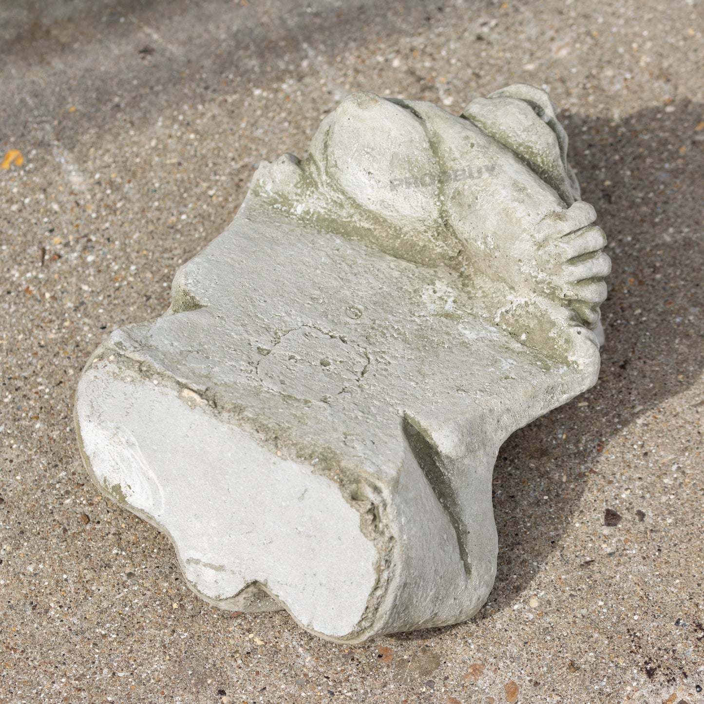 Heavy Stone 19cm Peeping Gremlin Statue