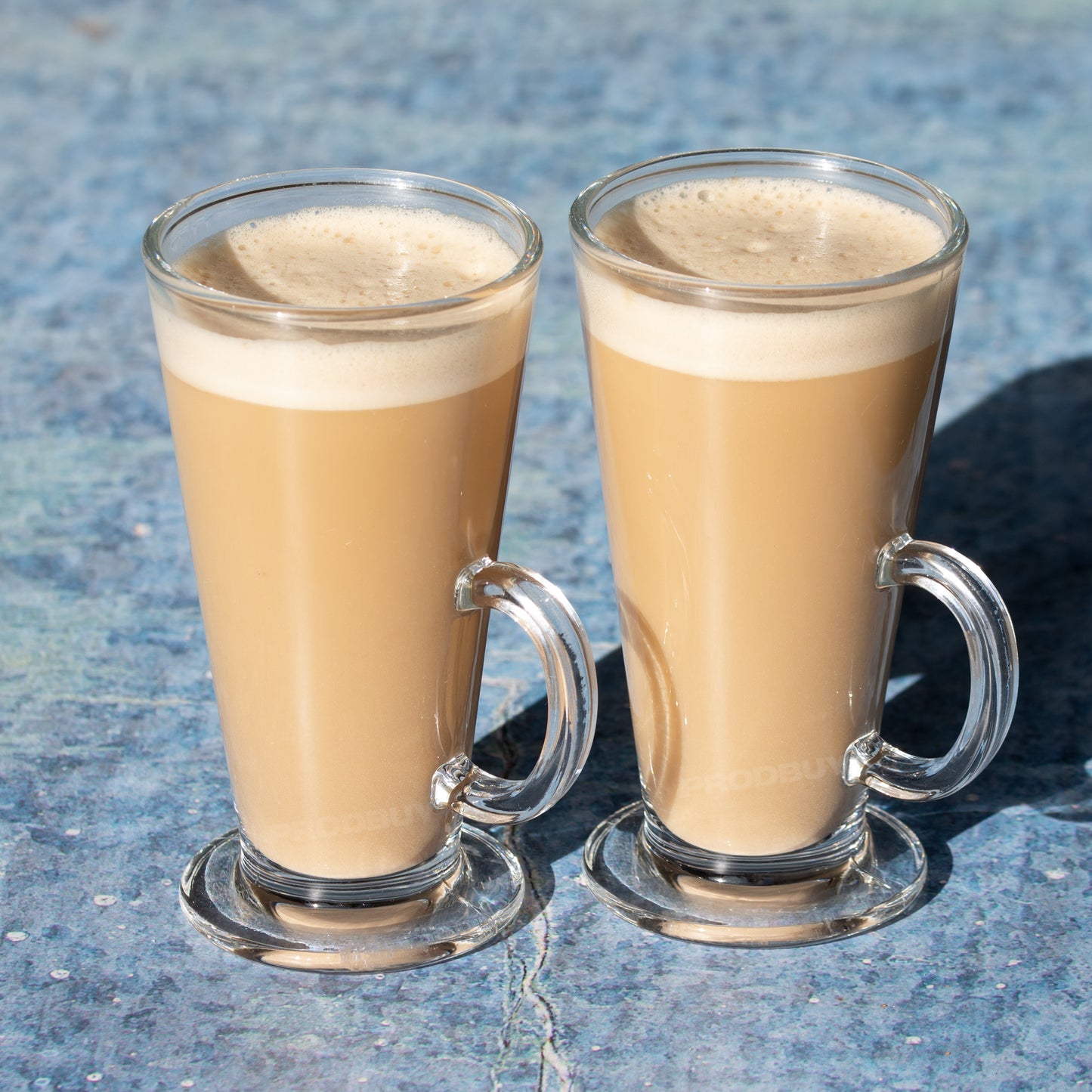 Tall Clear Glass Latte Glasses 300ml