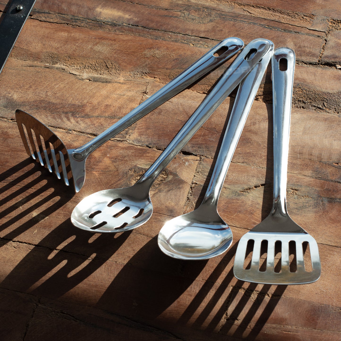 Stainless Steel 4 Piece Kitchen Utensils Set