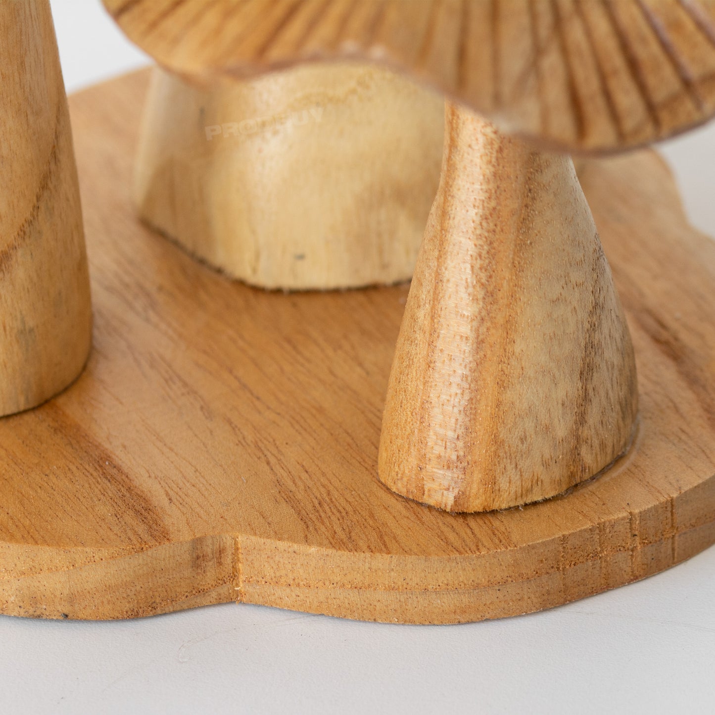 Natural Wooden Bali Mushrooms Ornament