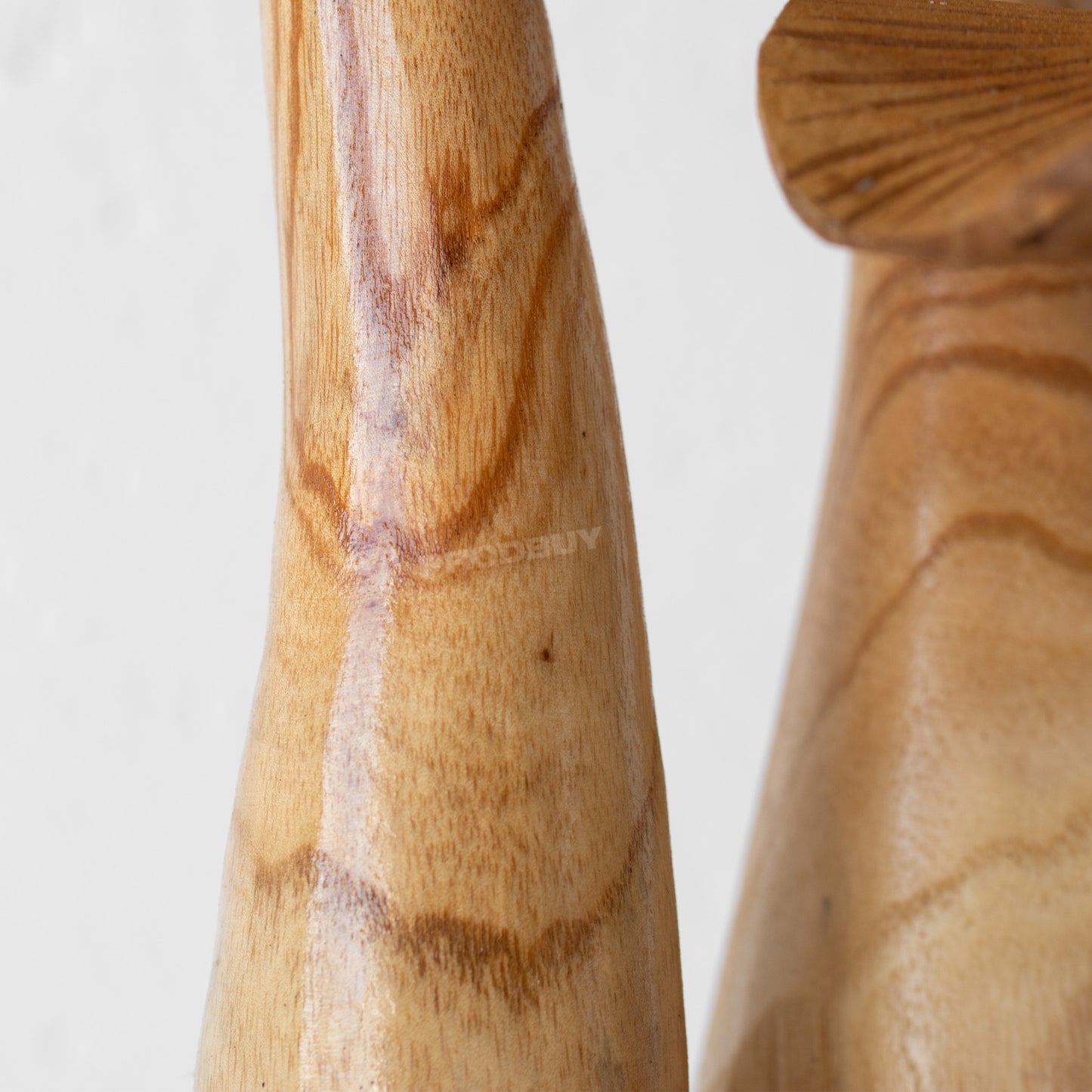 Natural Wooden Bali Mushrooms Ornament
