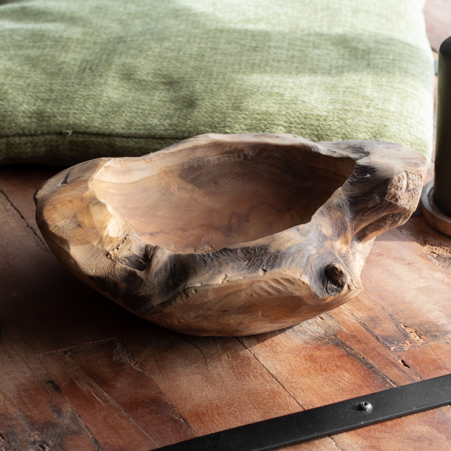 Chunky Teak Root Wood 25cm Decorative Bowl