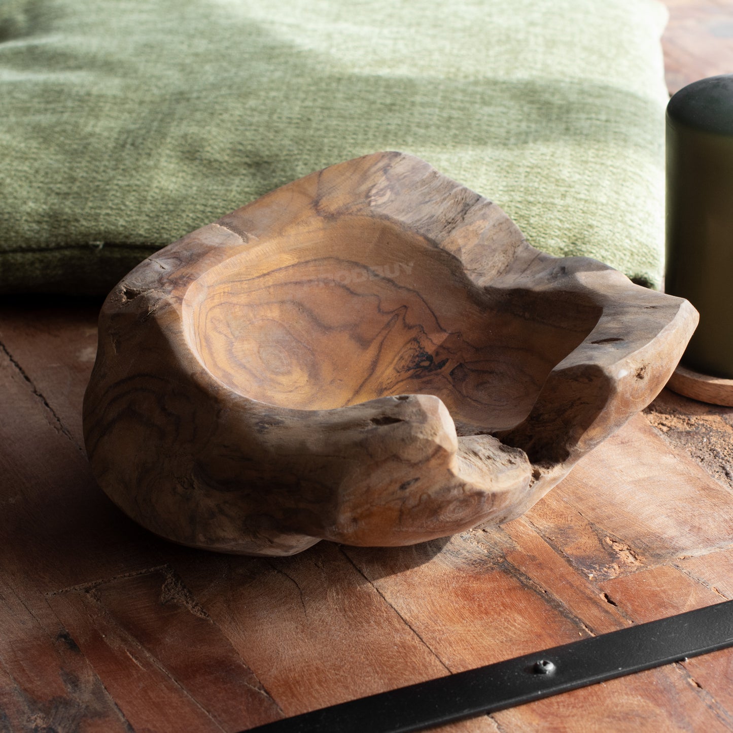 Chunky Teak Root Wood 25cm Decorative Bowl