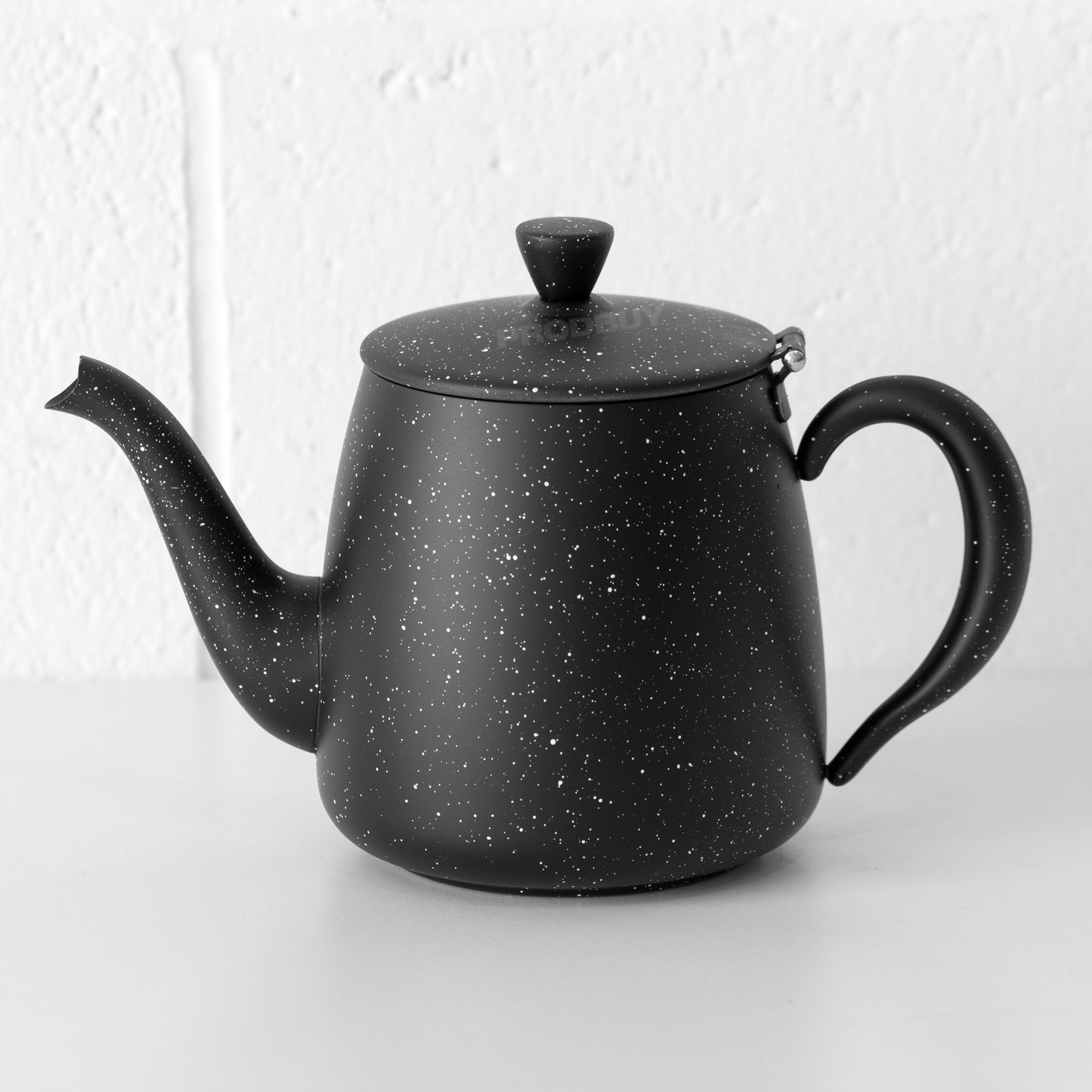Black Stainless Steel 35oz Teapot