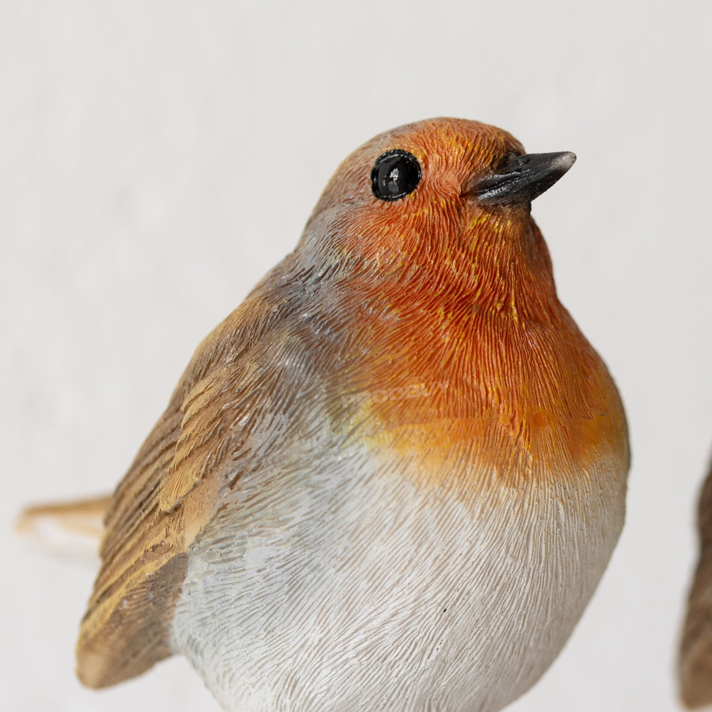 Set of 2 Small Robin Garden Ornaments