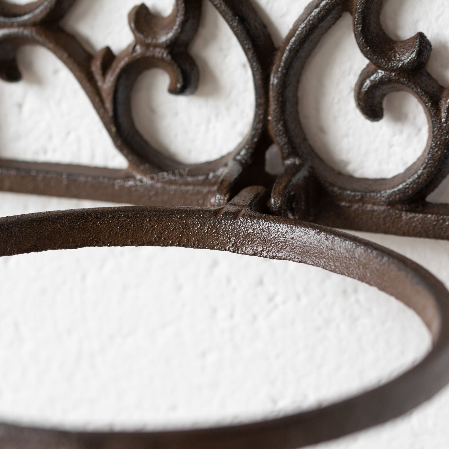 Cast Iron Wall Mounted Garden Plant Pot Holder