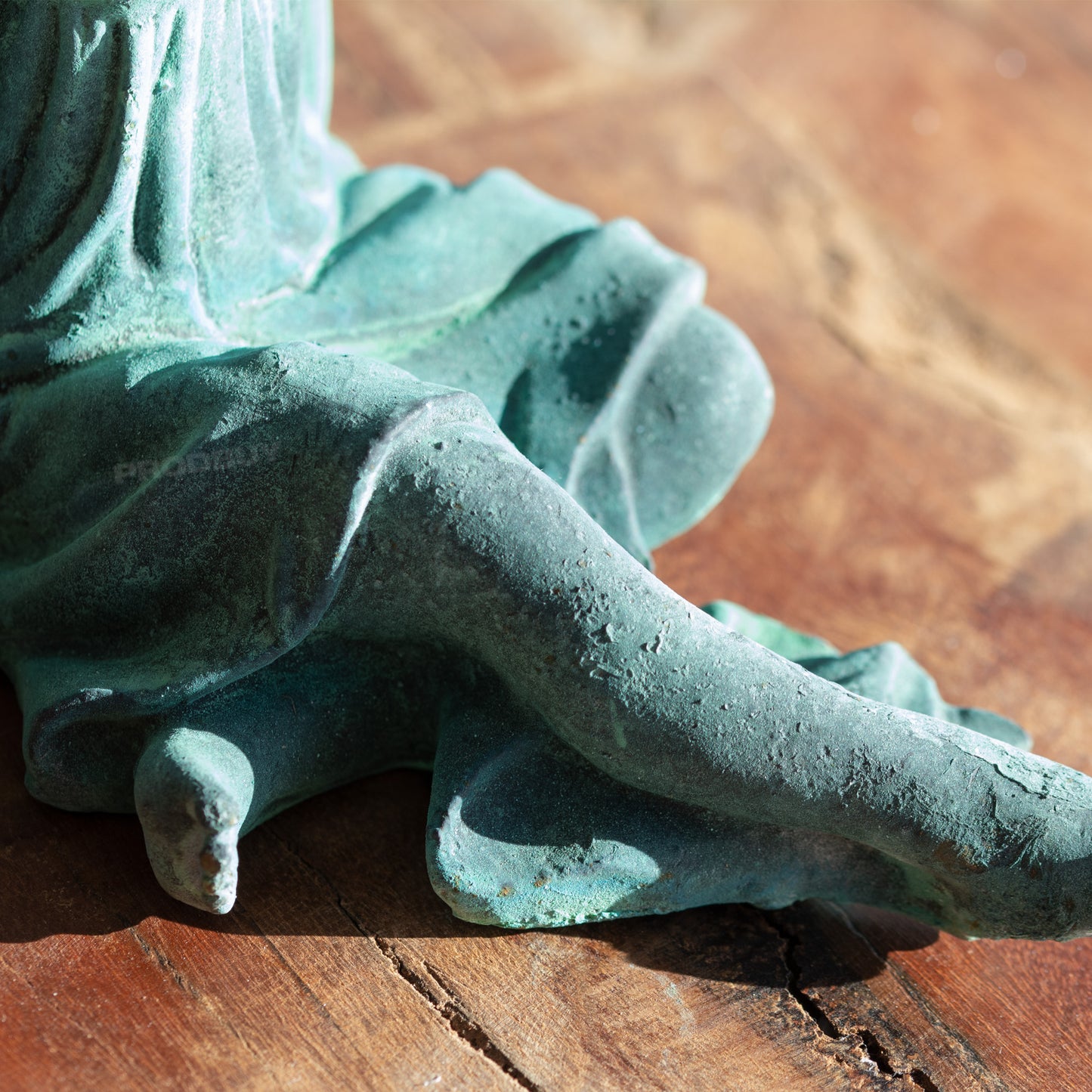 Sitting Fairy With Wings Cast Iron Garden Ornament