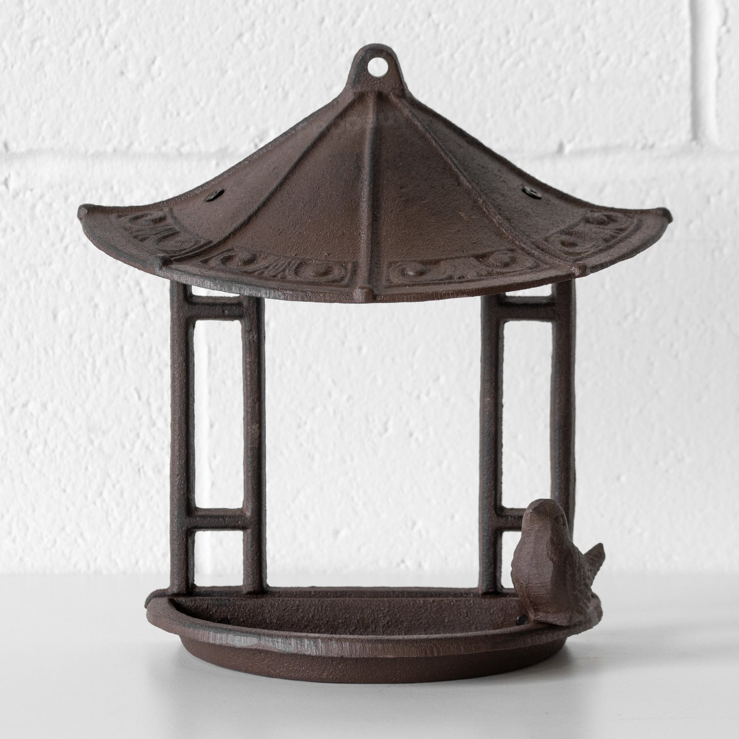 Cast Iron Pavilion Bird Feeder For Small Birds