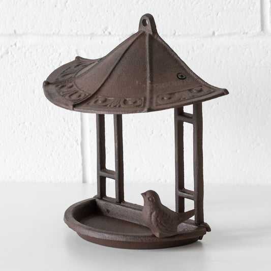 Cast Iron Pavilion Bird Feeder For Small Birds