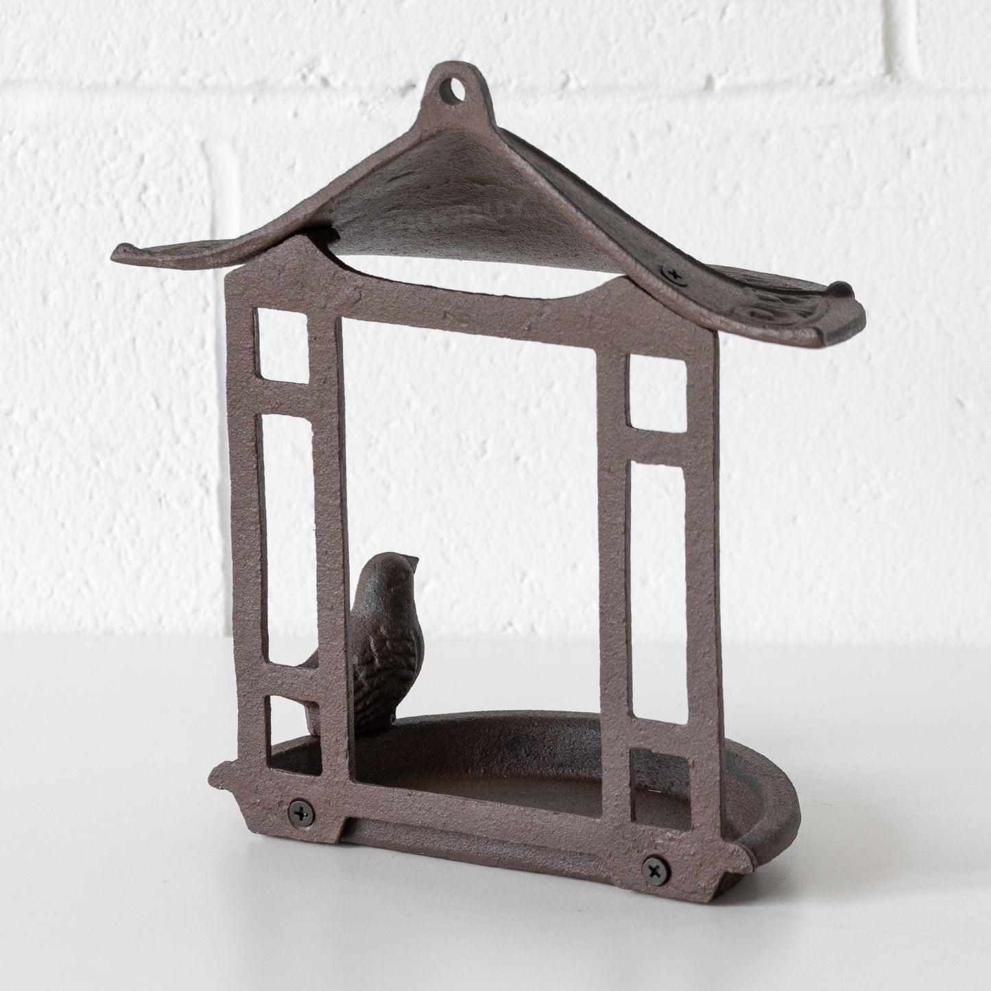 Cast Iron Pavilion Bird Feeder For Small Birds