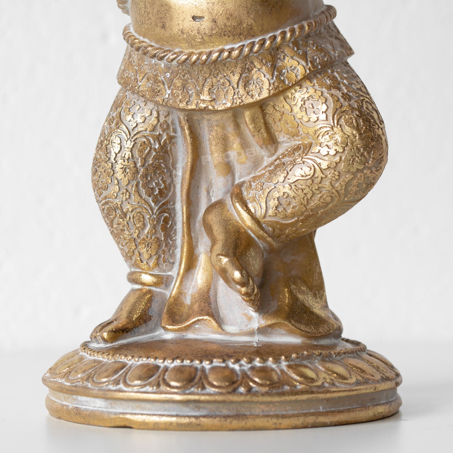 Gold Effect Dancing Ganesh 31cm Ornament