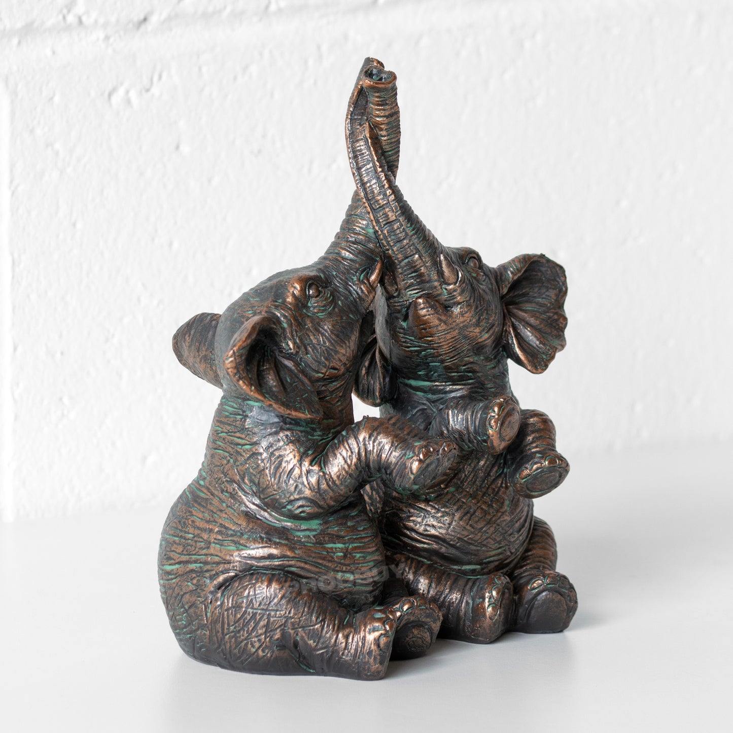 Cute Eternity Elephants Decorative Ornament