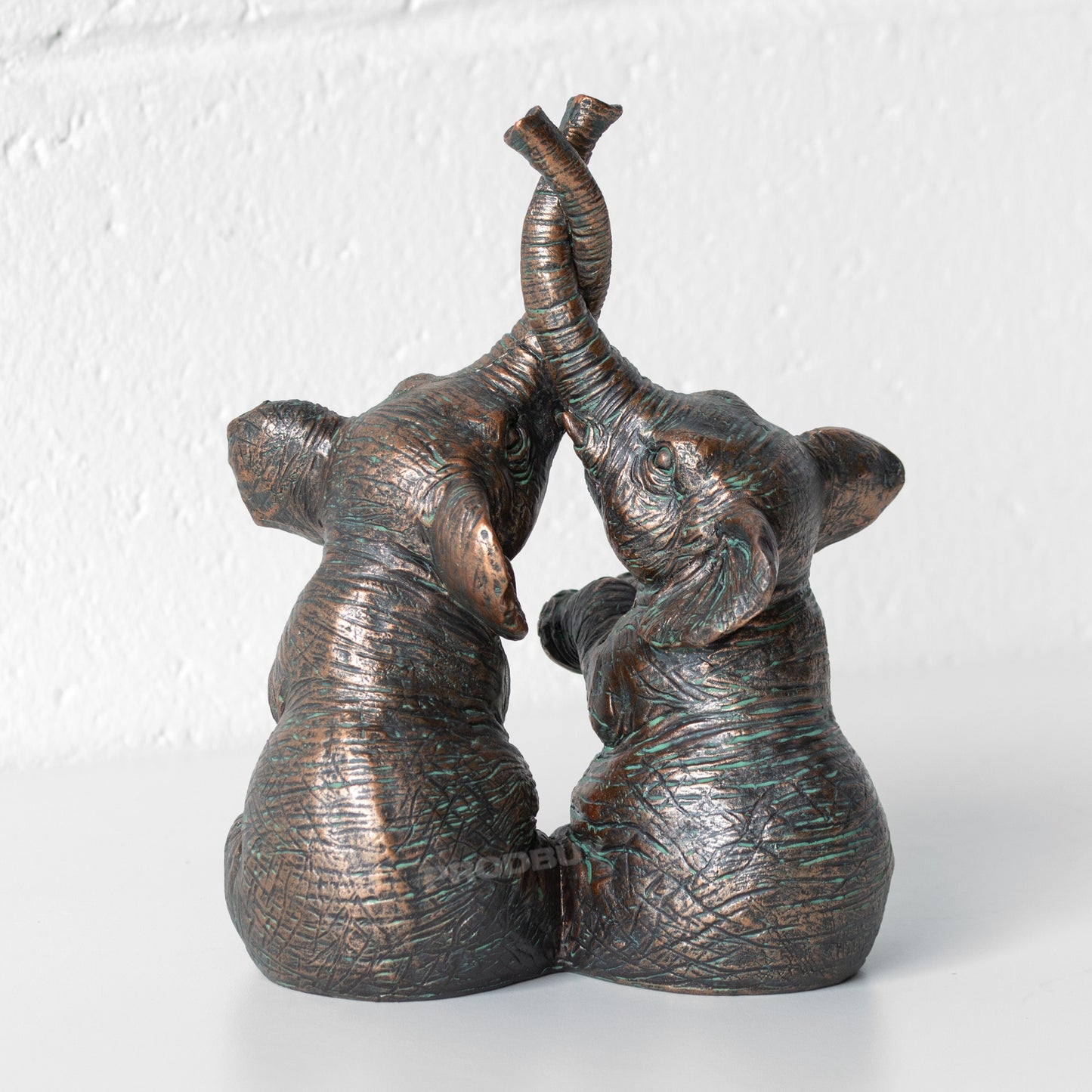 Cute Eternity Elephants Decorative Ornament