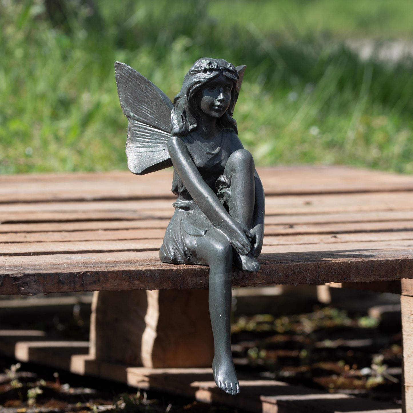 Daydreaming Garden Fairy Ornament Shelf Sitter