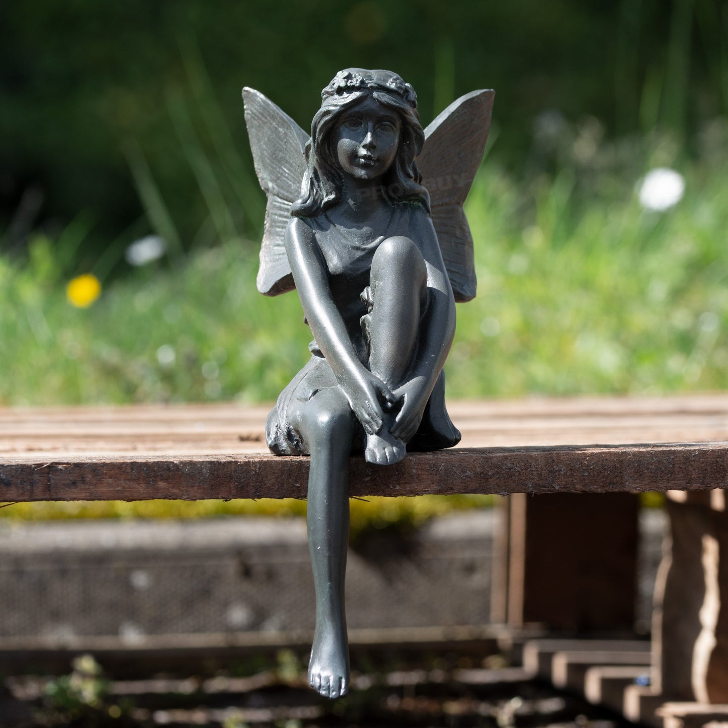 Daydreaming Garden Fairy Ornament Shelf Sitter