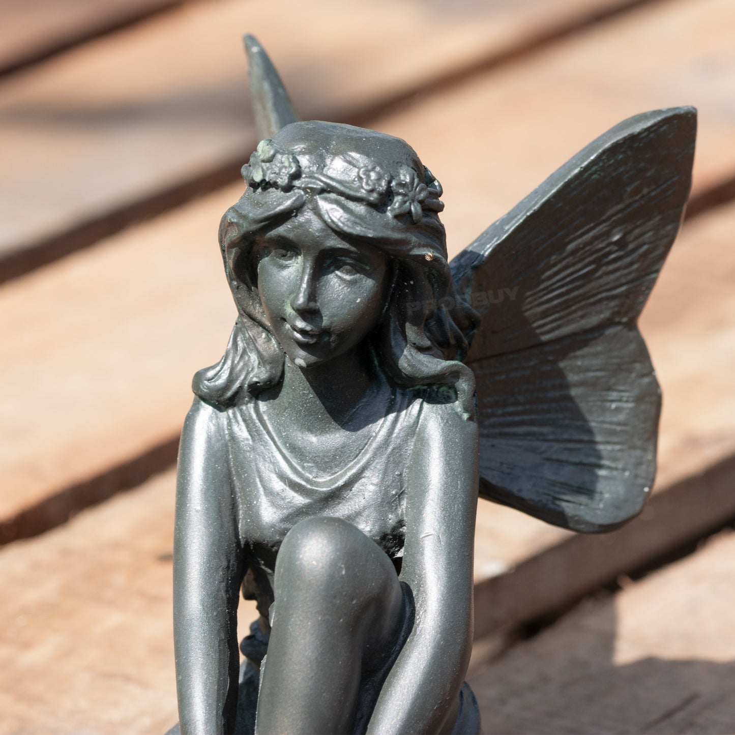 Daydreaming Garden Fairy Ornament Shelf Sitter