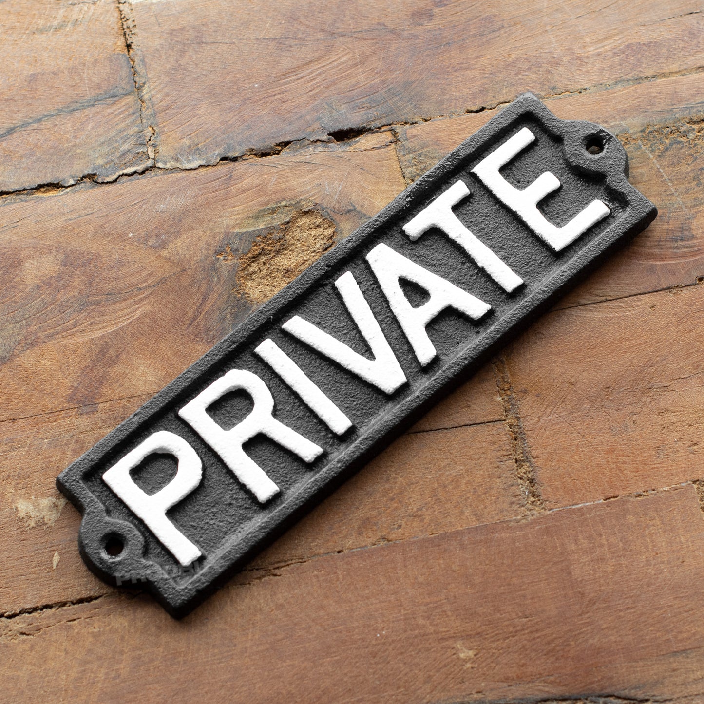 Cast Iron 'Private' Garden Wall Sign