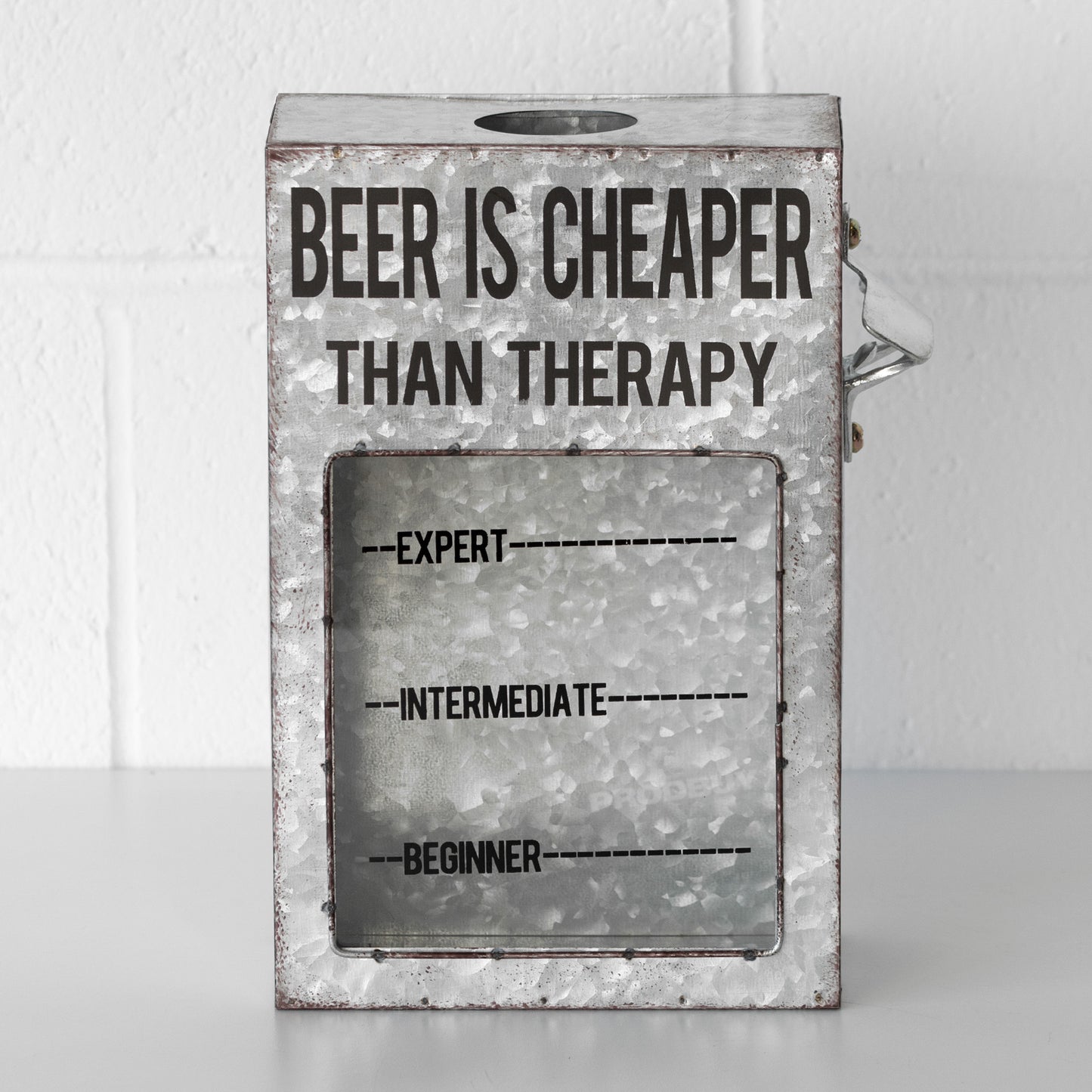 Metal Bottle Cap Catcher & Opener