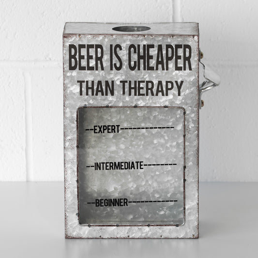 Metal Bottle Cap Catcher & Opener