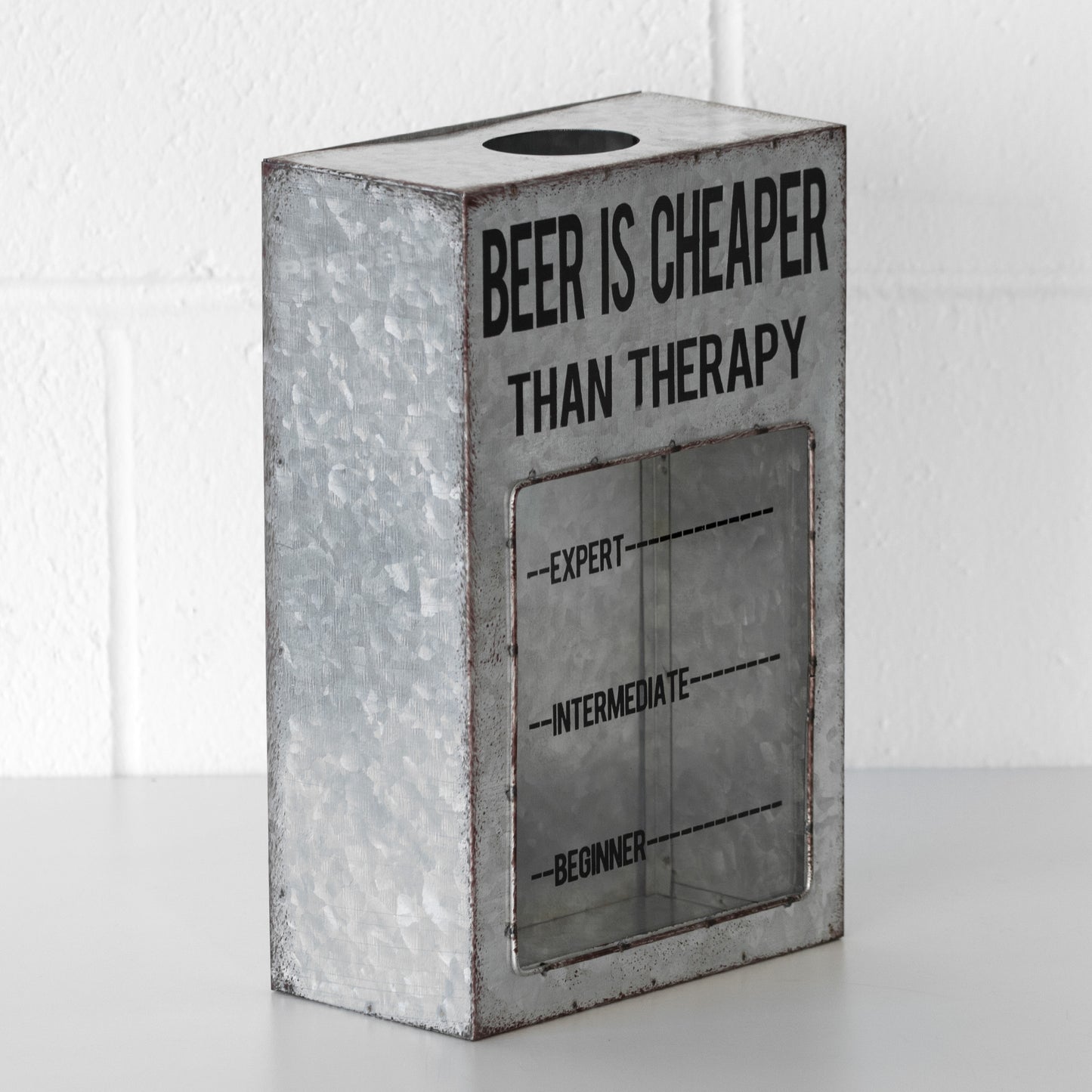 Metal Bottle Cap Catcher & Opener