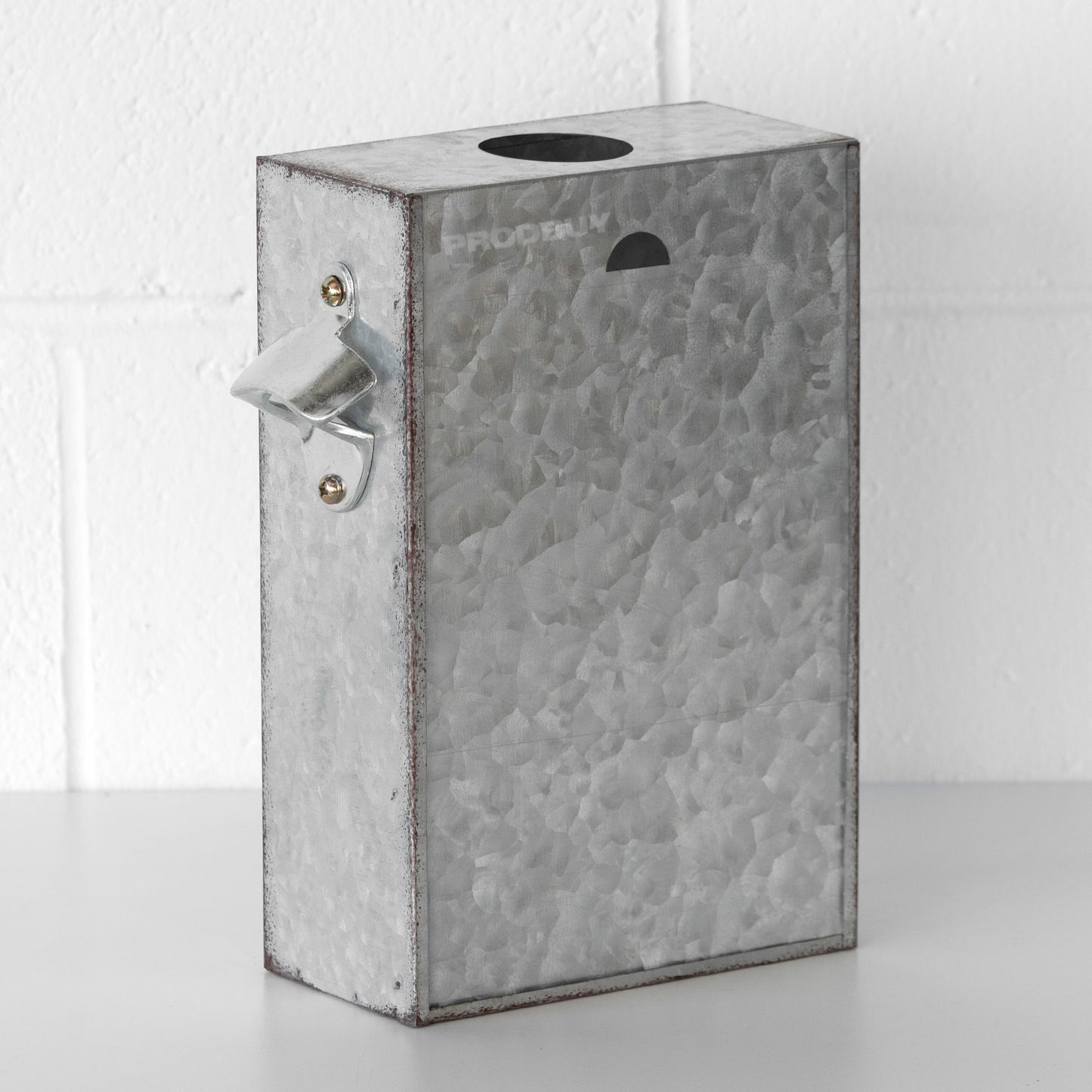 Metal Bottle Cap Catcher & Opener